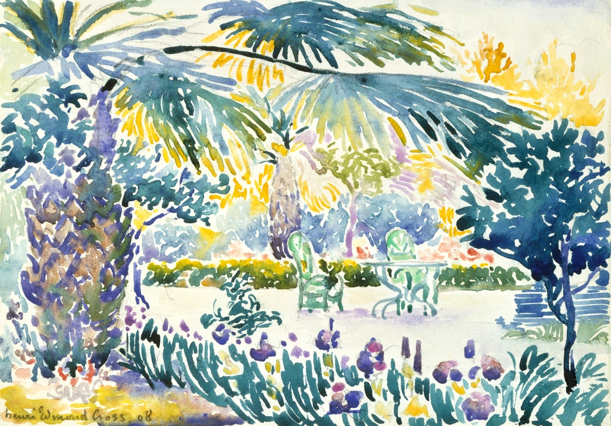 Garden of the Painter at Saint Clair (1908)
