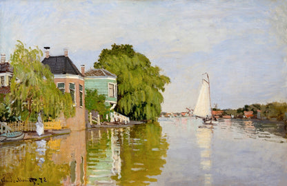 Houses on the Achterzaan (1871)