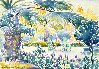Garden of the Painter at Saint Clair (1908)